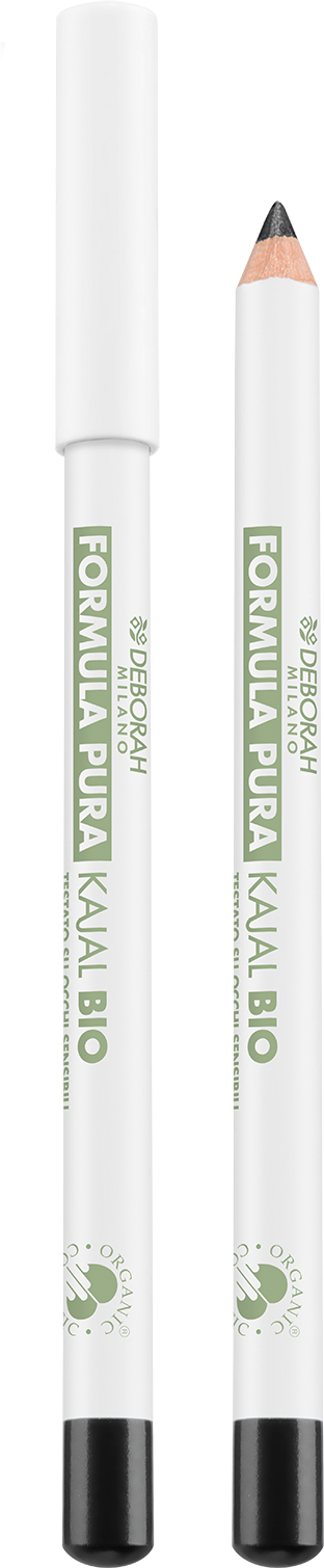 DEBORAH MILANO PURE FORMULA Органический карандаш для глаз - № 01, 1 шт.