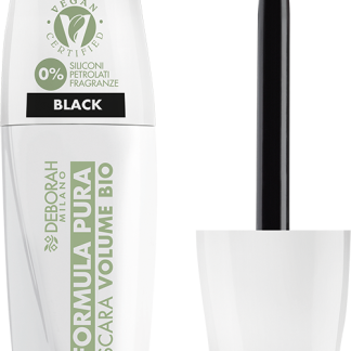 Тушь для ресниц DEBORAH MILANO PURE FORMULA Organic Volume Mascara - черная, 12 мл
