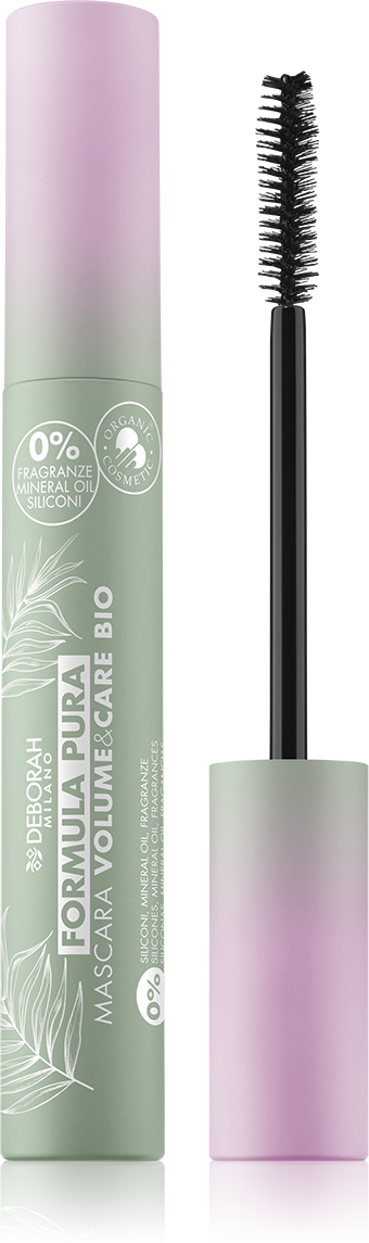 Тушь для ресниц DEBORAH MILANO PURE FORMULA Organic Volume&Care, 14 мл