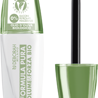 Тушь для ресниц DEBORAH MILANO FORMULA PURA Organic Volume & Strength, 12 мл