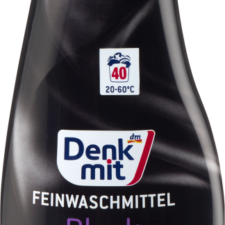 Стиральный порошок Denkmit Black Sensation для деликатной стирки темной одежды, 40 стирок.