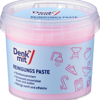 Универсальная чистящая паста Denkmit, розовая, 320 г