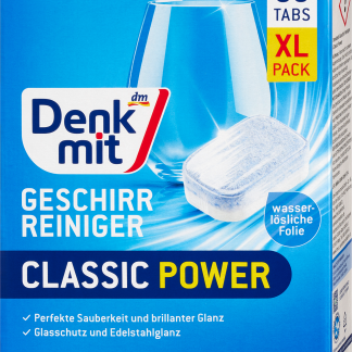 Таблетки Denkmit для посудомоечных машин Classic Power, 65 шт.