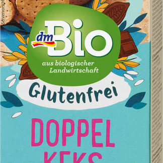 Безглютеновое печенье с начинкой dmBio, 225 г