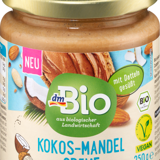Крем dmBio с кокосом и миндалем, 250 г