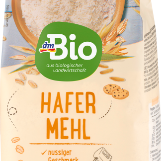 Органическая безглютеновая овсяная мука dmBio, 500 г