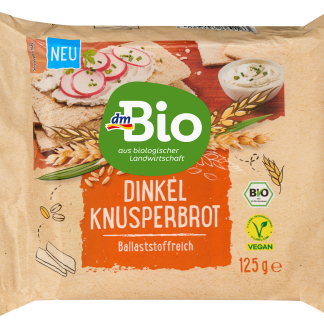 Хрустящие ломтики из полбы dmBio, 125 г