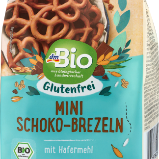 dmBio Безглютеновые мини-шоколадные крендельки, 80 г