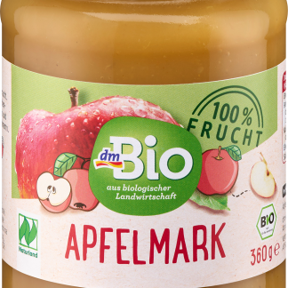Яблочное пюре dmBio органическое, 360 г