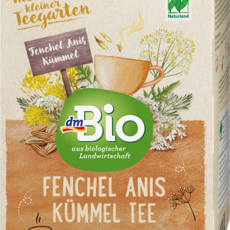 Органический травяной чай dmBio с фенхелем, анисом и тмином, 100 г.