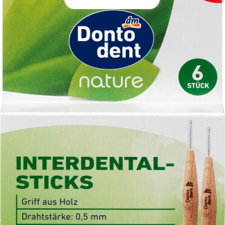 Сверхтонкие межзубные палочки Dontodent ISO 2, 6 шт.