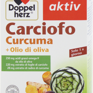 Doppelherz Артишок, куркума и оливковое масло, 30 шт. Биологически активная добавка.