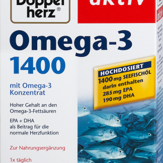 Doppelherz Омега-3 1400, 57 г. Добавки.