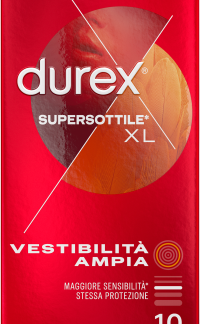 Презервативы Durex Super Thin XL, свободный крой, 10 шт., медицинские изделия.