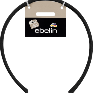 Черная тканевая повязка на голову ebelin, 1 шт.