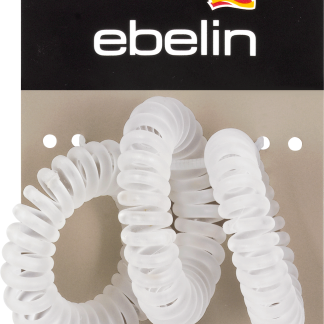 Прозрачные и непрозрачные спиральные резинки ebelin, 3 шт.
