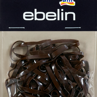 Миниатюрные коричневые резинки для волос ebelin, 50 шт.