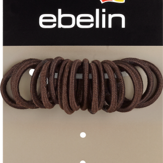 Маленькие коричневые резинки для волос ebelin, 18 шт.