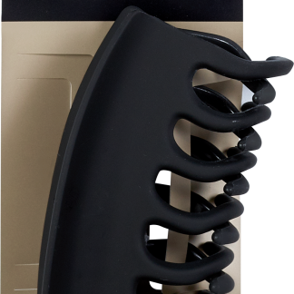 Зажим ebelin черный с прямой ручкой, 1 шт.