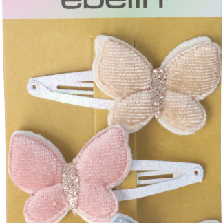 Прищепки для белья ebelin с разноцветными бабочками, 3 шт.