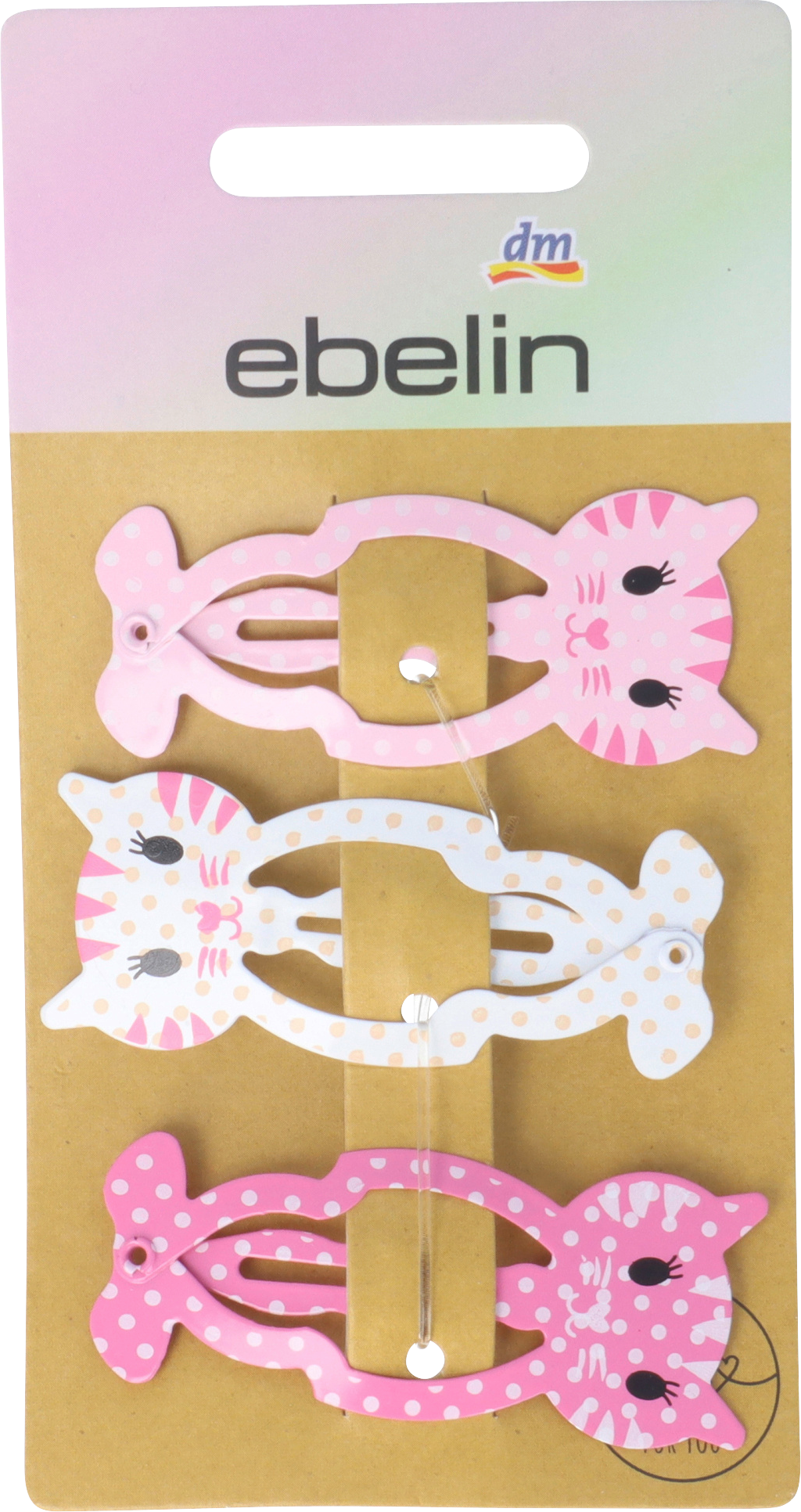 Заколки для кошачьей шерсти ebelin, 3 шт.