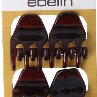 Коричневые заколки для волос ebelin, 4 шт.