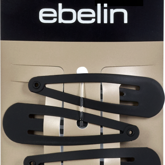 Заколки для волос ebelin, матовые черные, 4 шт.