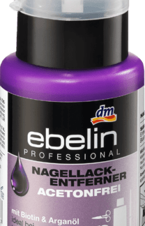 Жидкость для снятия лака ebelin Professional персикового цвета, 125 мл