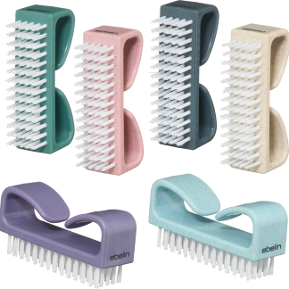 Набор кисточек для ногтей ebelin с ручкой, разные цвета, 1 шт.