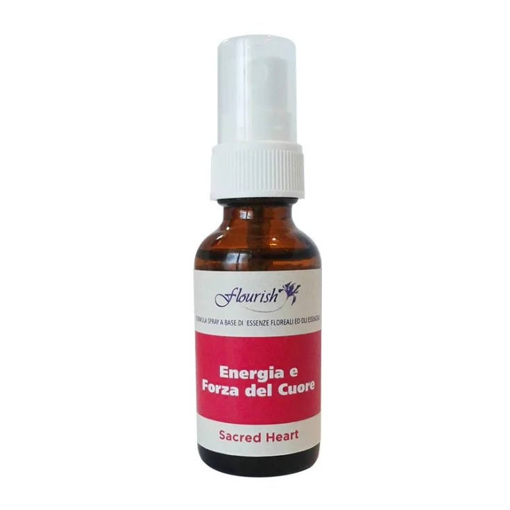Energia e Forza del Cuori Flourish Flower Essence Society Spray 30ml