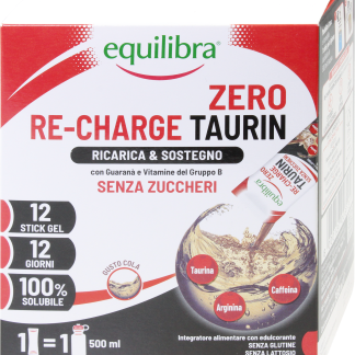 Equilibra Re-charge Taurin Zero, 360 мл. Добавки.