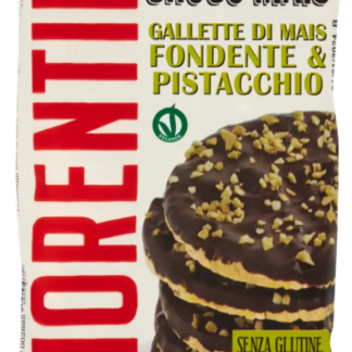 Печенье «Фиорентини»: кукурузное печенье с темным шоколадом и фисташками, 72 г.