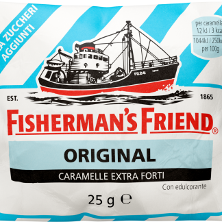 Конфеты Fisherman's Friends Extra Strong Original без сахара, 25 г