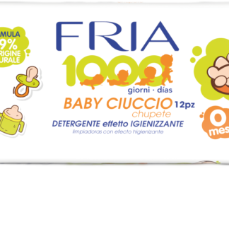 Влажные салфетки FRIA для дезинфекции детских сосок, 12 шт.