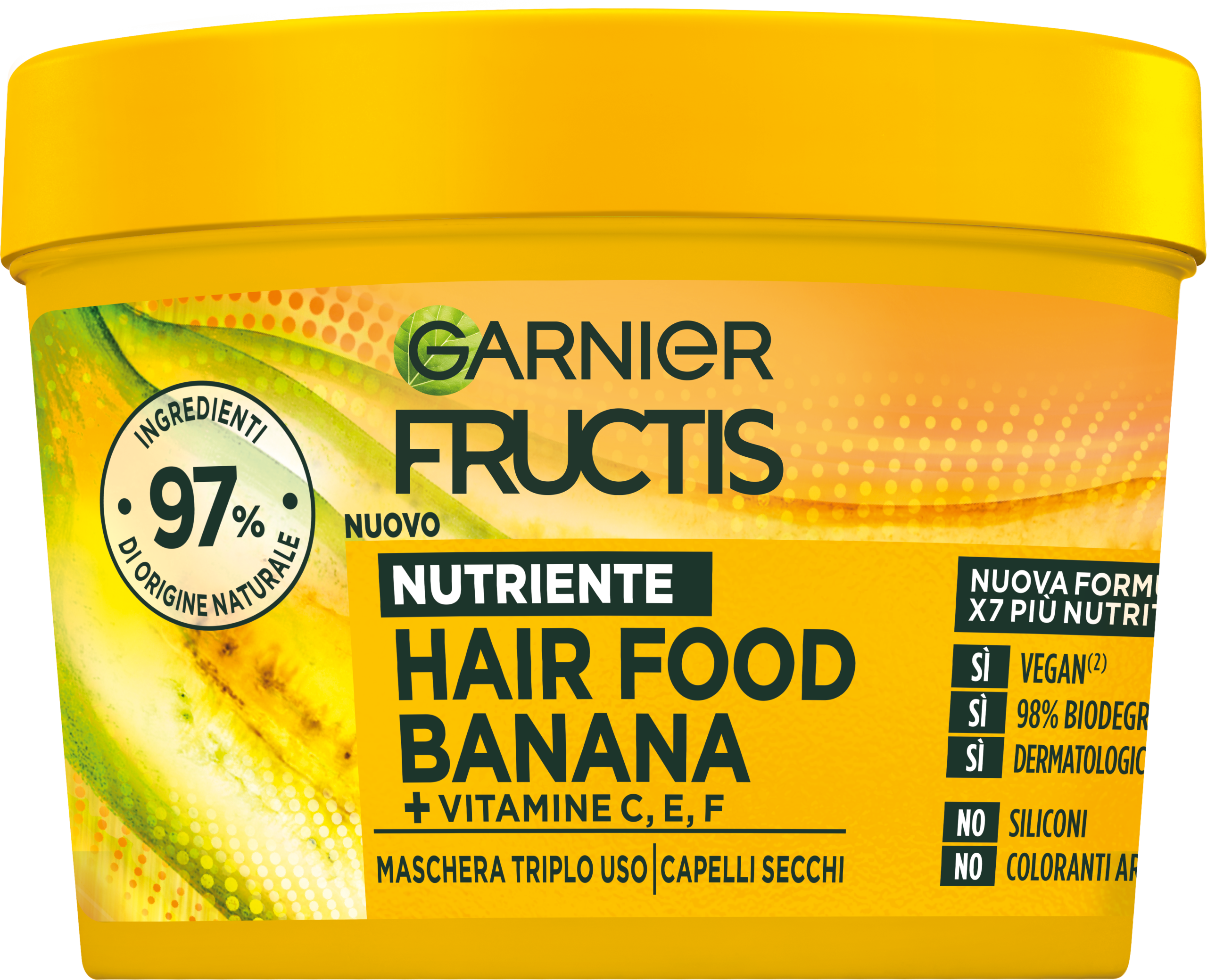 Питательная маска для волос GARNIER FRUCTIS, 390 мл