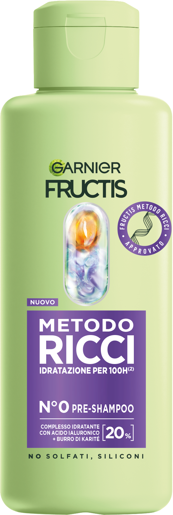 GARNIER FRUCTIS Предварительное мытье головы Fructis Curly Method, 200 мл