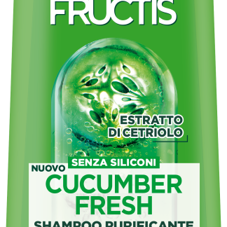 Очищающий шампунь GARNIER FRUCTIS с огурцом, 250 мл