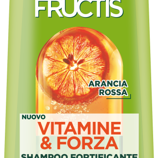 Укрепляющий шампунь GARNIER FRUCTIS с витаминами и витаминами, 250 мл