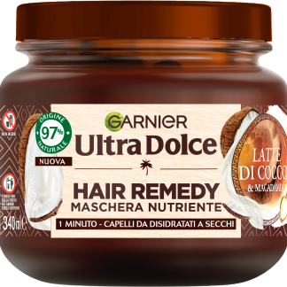 Маска для волос Garnier Ultra Dolce Hair Remedy с кокосовым молоком, 340 мл