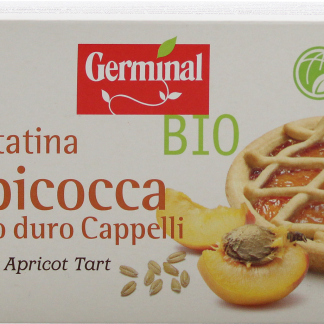Пирог из твердых сортов пшеницы Germinal BIO с абрикосами и карамелью Cappelli, 200 г