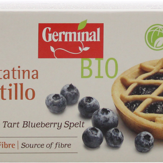 Органический пирог Germinal BIO с черникой и полбой, 200 г