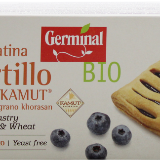 Слоёное тесто Germinal BIO с черникой и пшеницей камут, 200 г