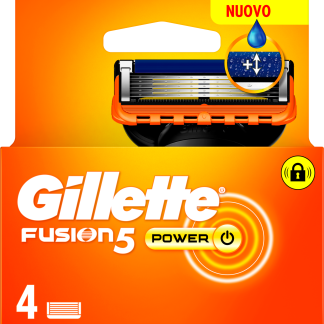 Сменные лезвия для бритвы Gillette Fusion5 Power, 4 шт.