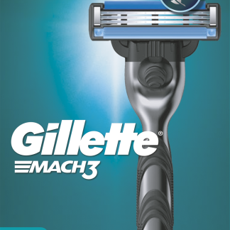 Бритва Gillette Mach3® Standard с сменными лезвиями, 3 шт.