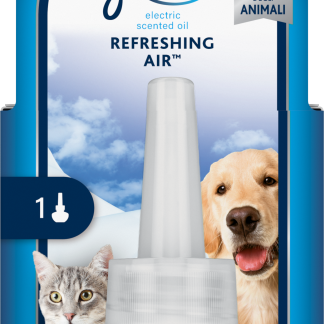 Сменный картридж с ароматическим маслом Glade Electric - Освежающий воздух для домашних животных, 20 мл