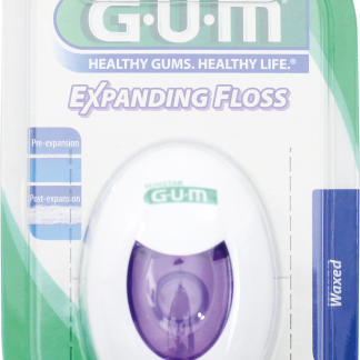 Зубная нить GUM с расширяющимся ворсом, 1 шт.
