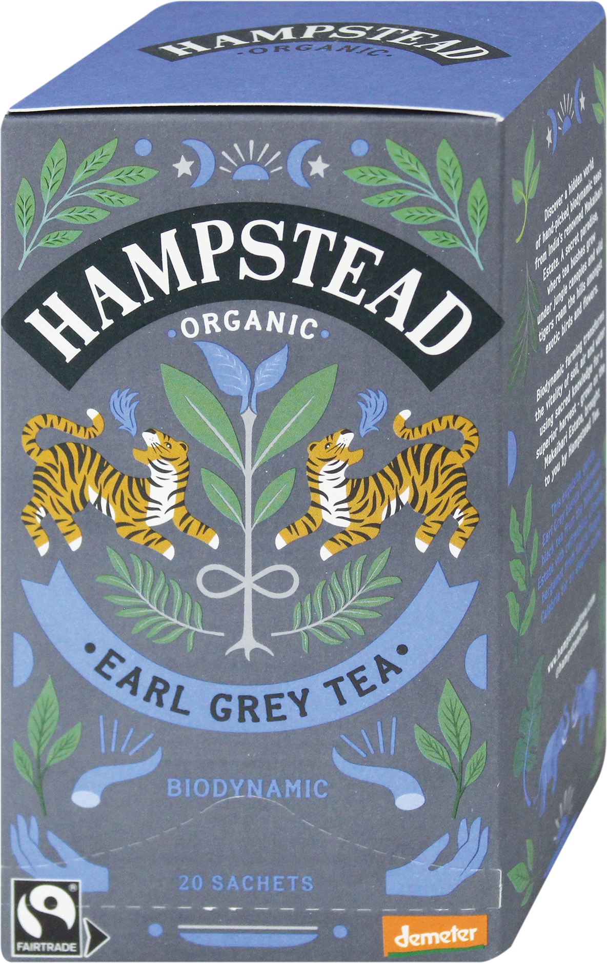 Органический чай Эрл Грей от HAMPSTEAD, 40 г