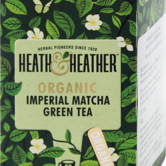 Органический зеленый чай матча Империал от Heath & Heather, 40 г