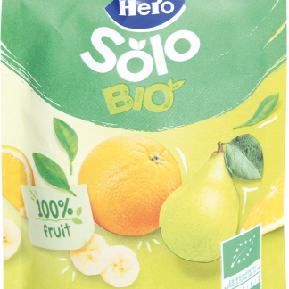 Пюре Hero Solo из бананов, груш и апельсинов, 100 г