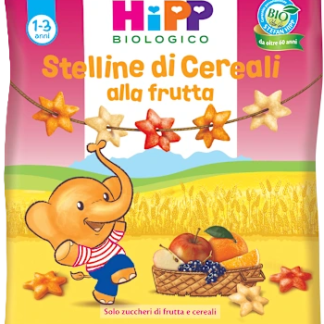 Злаковые конфеты HiPP Fruit Cereal Stars, 30 г